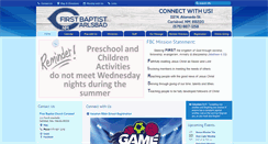 Desktop Screenshot of fbccarlsbad.org